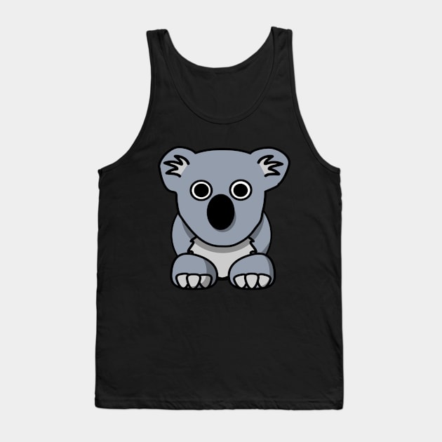 Cute Coala Tank Top by DrDesign